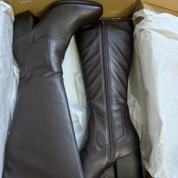 Vionic Vienna Inessa Women's Tall Boot - Sz 10M - Picture 2 of 4